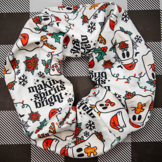 Making Spirits Bright: The Hauntingly Festive Scrunchie You Didn't Know You Needed!"